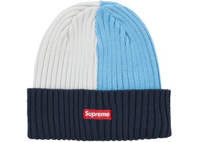Supreme Overdyed Beanie (SS20) Mixed Navy