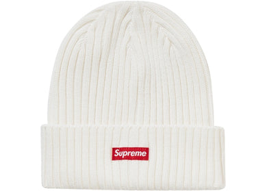 Supreme Overdyed Beanie (SS20) white