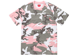 Supreme Pocket Tee Pink Camo