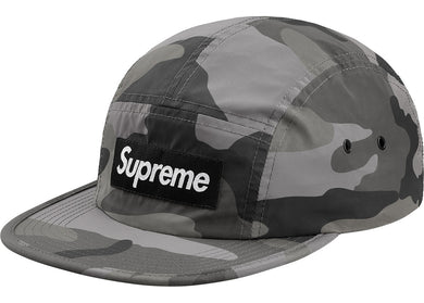 Supreme Reflective Camo Camp Cap