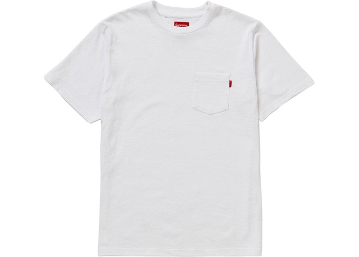 Supreme S/S Pocket Tee White