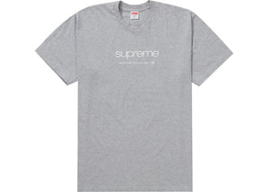 Supreme Shop Tee Grey 2020