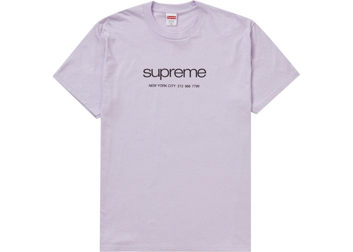 Supreme Shop Tee Purple 2020