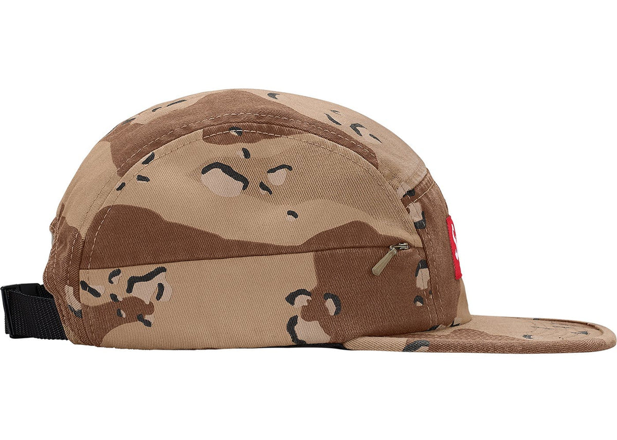 帽子 Supreme Side Zip Camp Cap Desert Camo Supreme Side Zip Camp Cap Desert Camo - FW17 - US