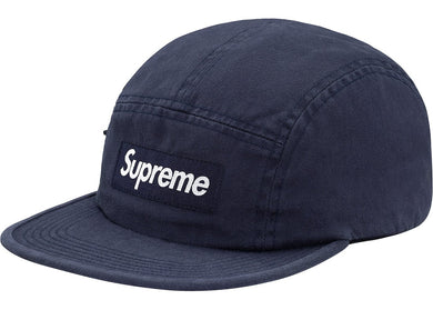 Supreme Side Zip Camp Cap Navy