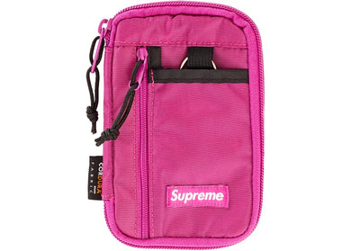 Supreme Small Zip Pouch Magenta FW 19