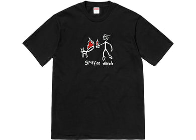 Supreme Spitfire Cat T-Shirt Black