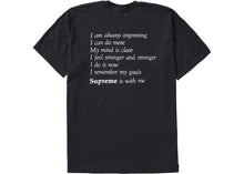 Supreme Stay Positive Tee Black