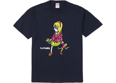 Suzie Switchblade Tee (Navy)