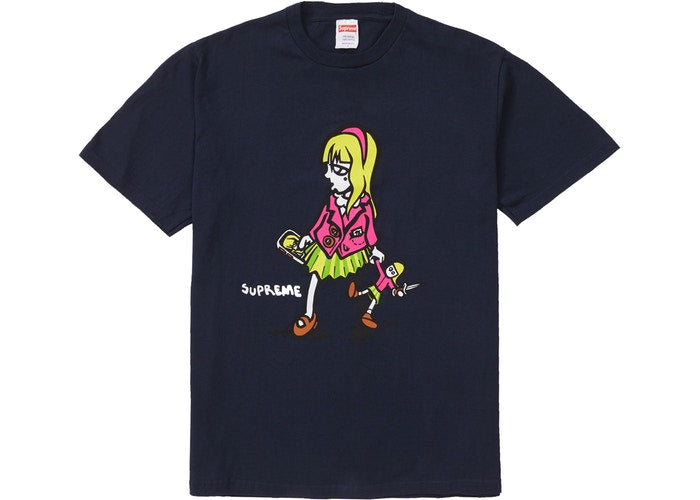 Suzie Switchblade Tee (Navy)