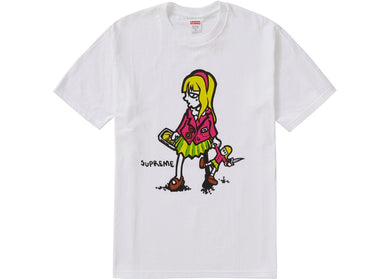 Suzie Switchblade Tee (White)