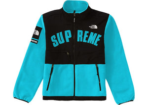 Supreme The North Face Arc Logo Denali Fleece Jacket (Teal)