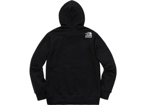 Supreme The North Face Metallic Logo Hooded Sweatshirt Black