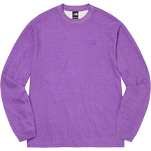 Supreme The North Face Pigment Printed L/S Top Purple