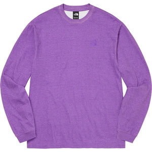 Supreme The North Face Pigment Printed L/S Top Purple