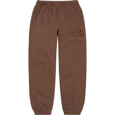 Supreme The North Face Pigment Printed Sweatpant Brown