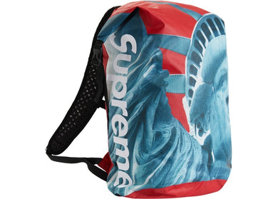 Supreme The North Face Statue of Liberty Waterproof Backpack Red