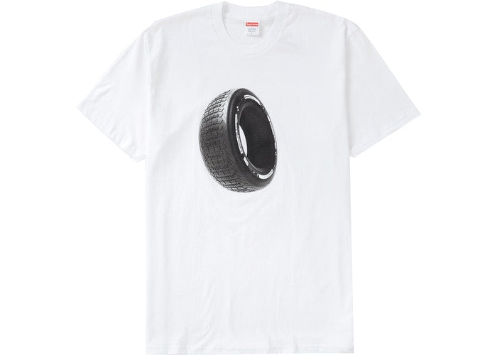 Supreme Tire Tee White