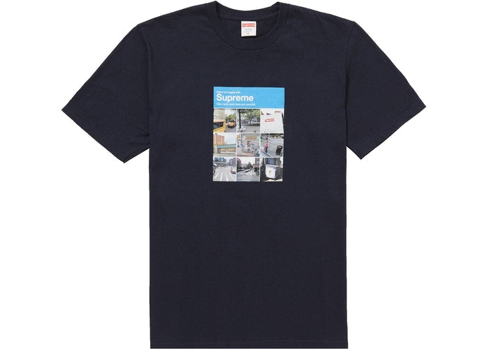 Supreme Verify Tee Navy