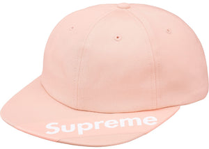 Supreme Visor Label 6-Panel Pink