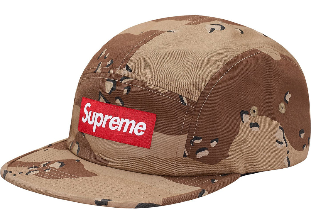 Supreme Washed Chino Twill Camp Cap Desert Camo