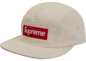 Supreme SS19 Washed Chino Twill Camp Cap (Natural)