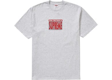 Who The Fuck is Supreme Tee (Grey)