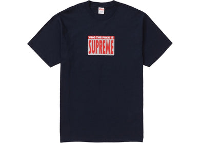 Who The Fuck is Supreme Tee (Navy)
