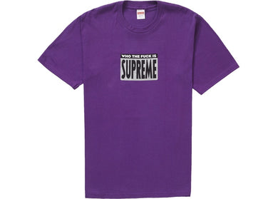 Who The Fuck is Supreme Tee (Purple)