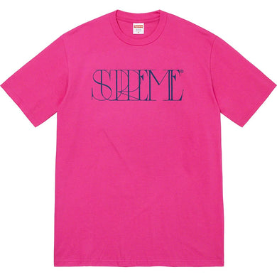 Supreme Trademark Tee Magenta