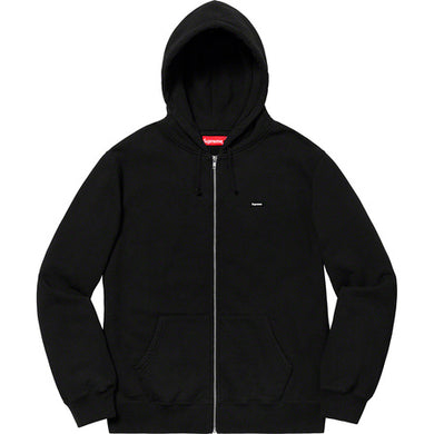 Supreme Small Box Zip Up Sweatshirt Black