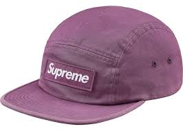 Supreme Washed Chino Twill Camp Cap (FW18)