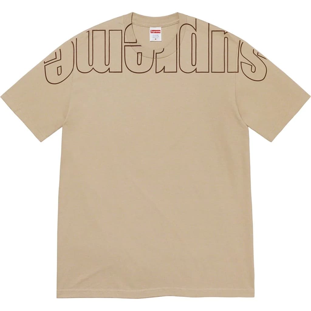 Supreme Upside Down Tee Stone