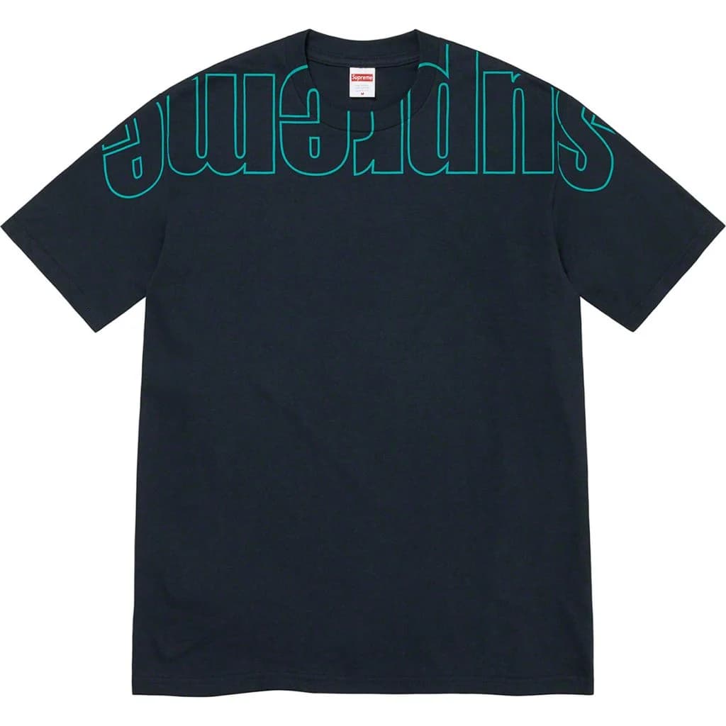 Supreme Upside Down Tee Navy