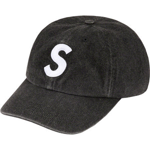 Supreme Kevlar Denim S Logo 6-Panel Black