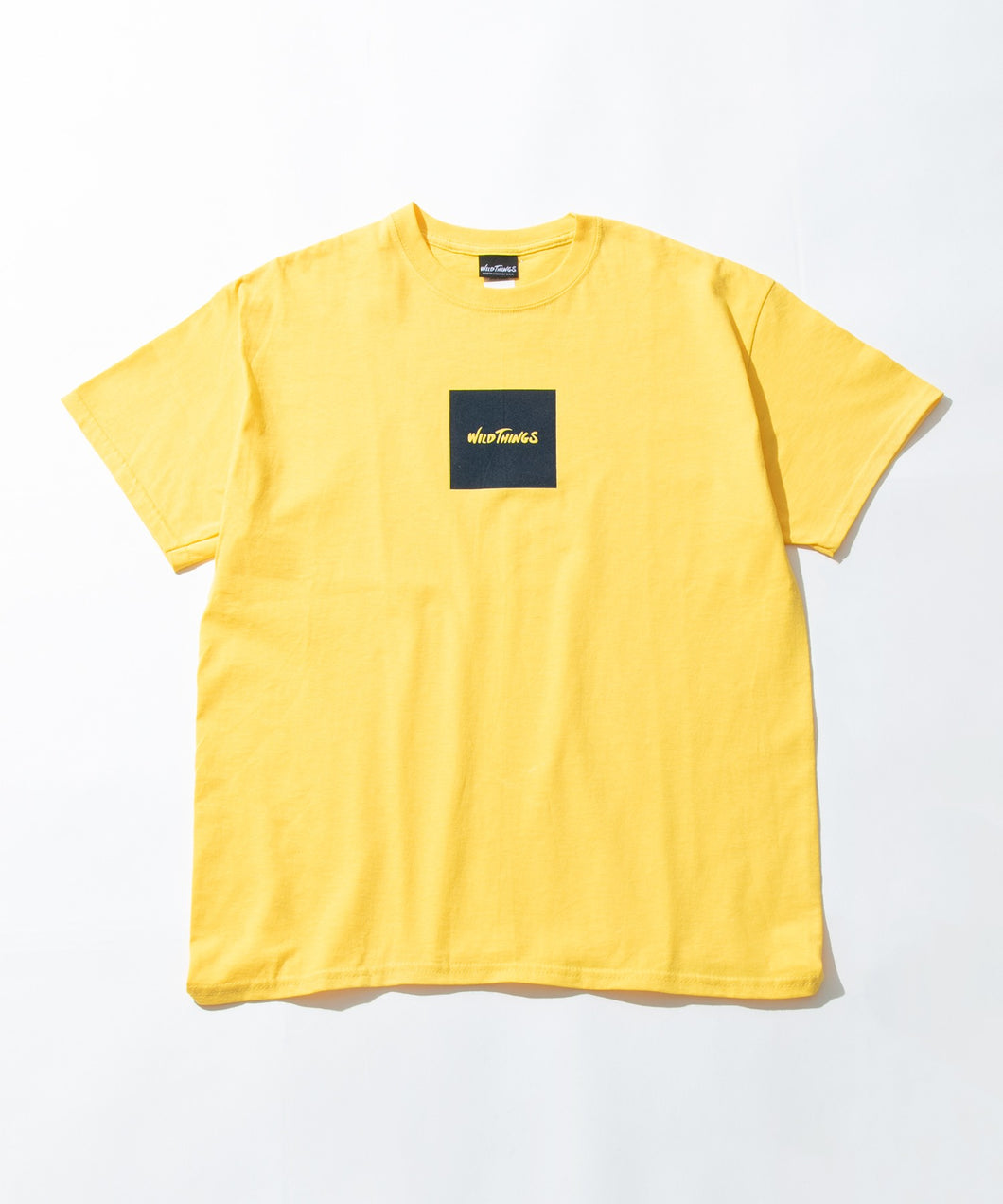 Square Logo Tee (Yellow)