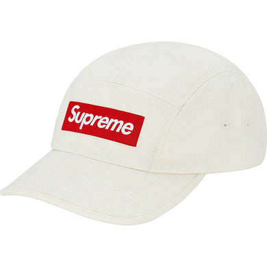 Supreme Washed Chino Twill Camp Cap (FW20) Natural