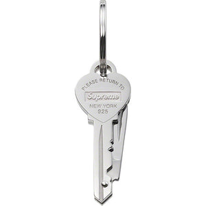 Supreme Tiffany & Co. Heart Knife Key Ring