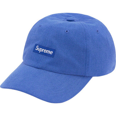 Supreme Brushed Cordura Small Box 6-Panel Royal