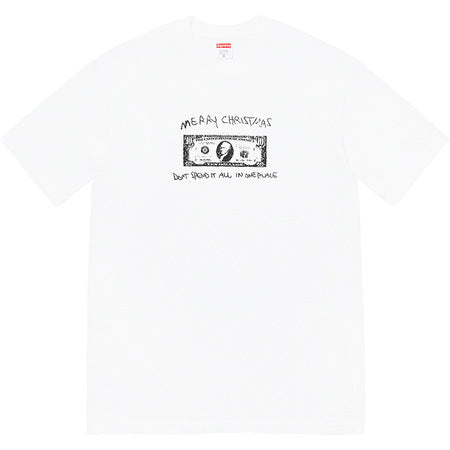 Supreme Spend It Tee White