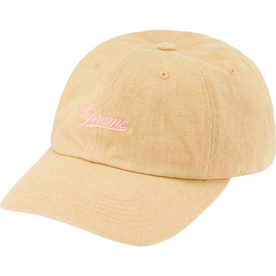 Supreme Washed Twill 6-Panel Tan