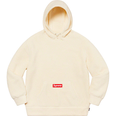 Supreme Polartec Hoodie Sweatshirt Natural