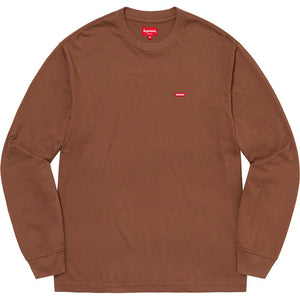 Supreme Small Box L/S Tee Brown 2022