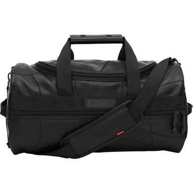 Supreme Patchwork Leather Duffle Bag Black