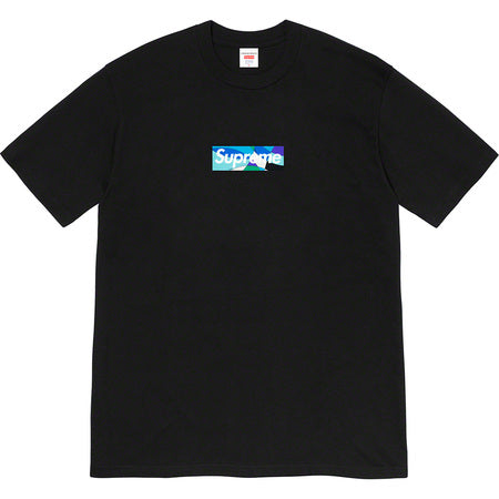 Supreme Camo Box Logo Tee Black