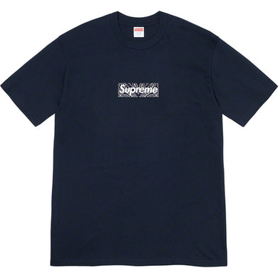 Supreme Bandana Box Logo Tee Navy