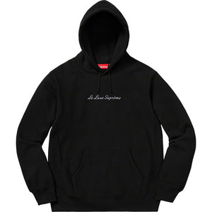 Le Luxe Hooded Sweatshirt (Black)