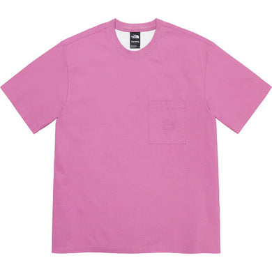 Supreme The North Face Pigment Printed Pocket Tee Pink