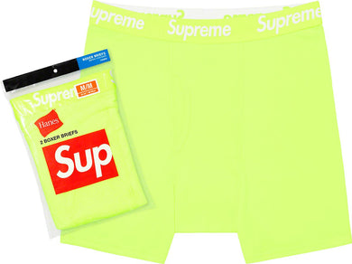 Hanes boxer briefs (2 pack)-yellow