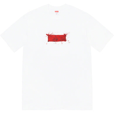 Supreme Ralph Steadman Box Logo Tee White